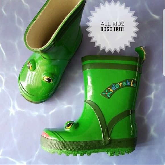 froggy rain boots